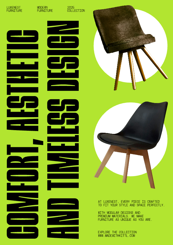 Mid-Century Modern Furniture Product Magazine Ad
