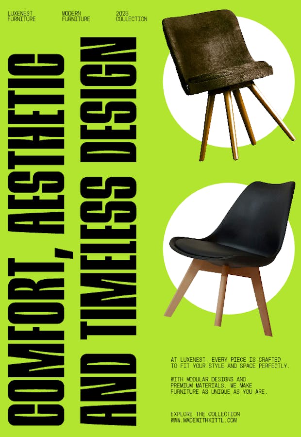 Mid-Century Modern Furniture Product Magazine Ad